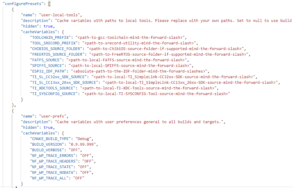 Build Updated To CMake Presets – .NET NanoFramework